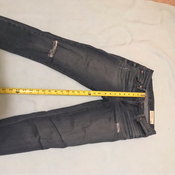 Pistola Distressed Lighter Wash Denim Jeans - Picture 3 of 8